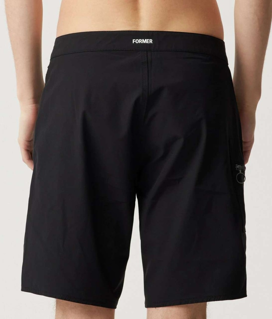 Bottoms * | Former Dane 18.5 Trunk Short Mens In Black