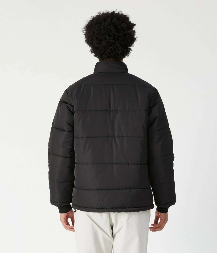 Jackets * | Former Crux Puffer Jacket Mens In Black