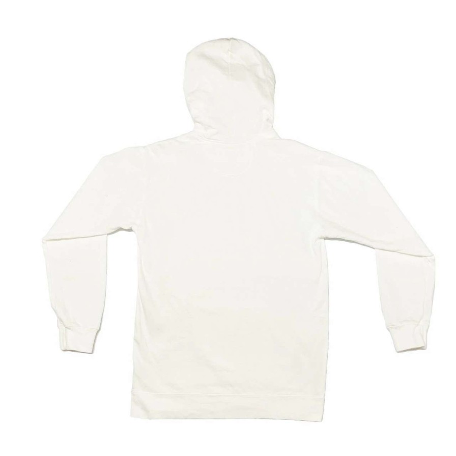 Jumpers & Hoodies * | Trigger Bros Old English Fade Hoodie Mens In White