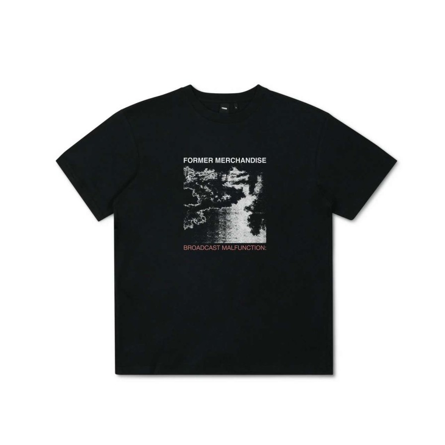 Tees * | Former Tantrum Tee Mens In Black