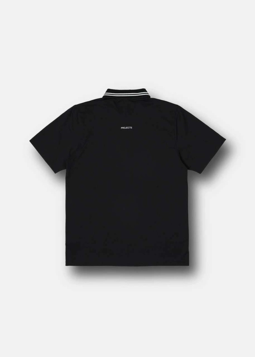 Shirts * | Rivvia Rpl Polo Top Mens In Black