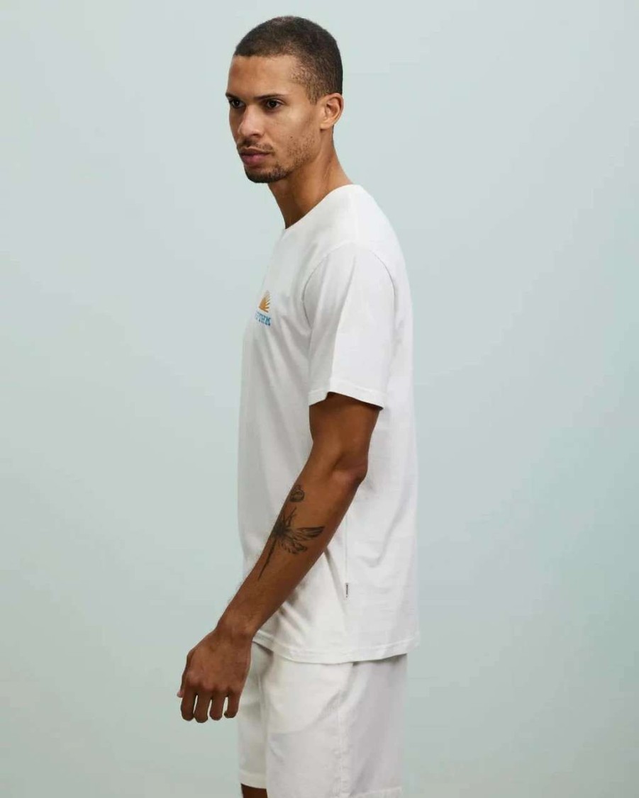 Tees * | Rhythm Awake Tee Mens In White