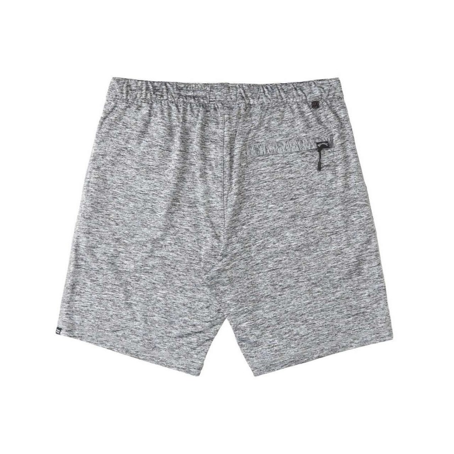 Bottoms * | Billabong Surftrek Fleece Short Mens In Heather Grey