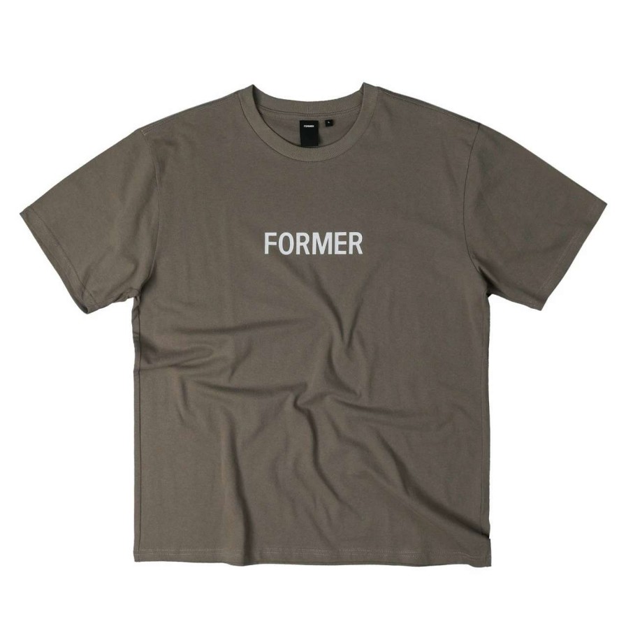 Tees * | Former Legacy Tee Mens In Bark Brown