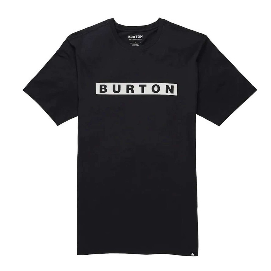 Tees * | Burton Vault Tee Mens In True Black