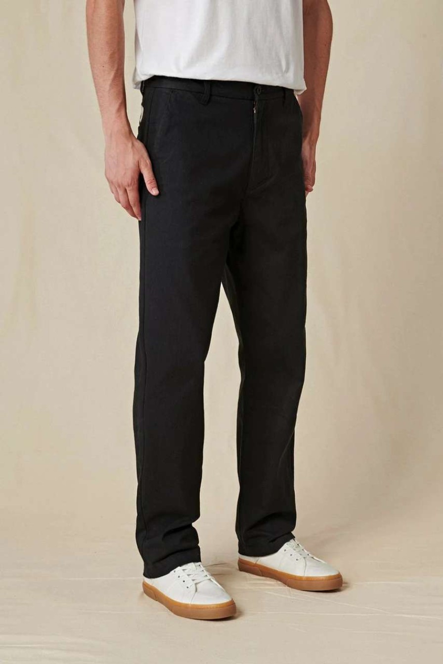 Bottoms * | Globe Foundation Pant Mens In Black