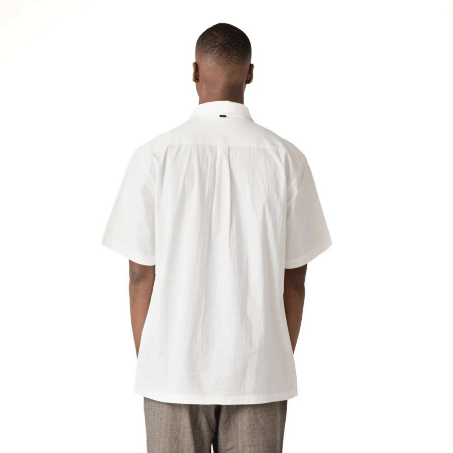 Shirts * | Former Vivian Short Sleeve Shirt Mens In White