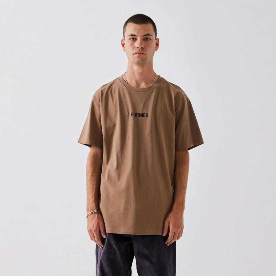 Tees * | Former Legacy Tee Mens In Tobacco Brown