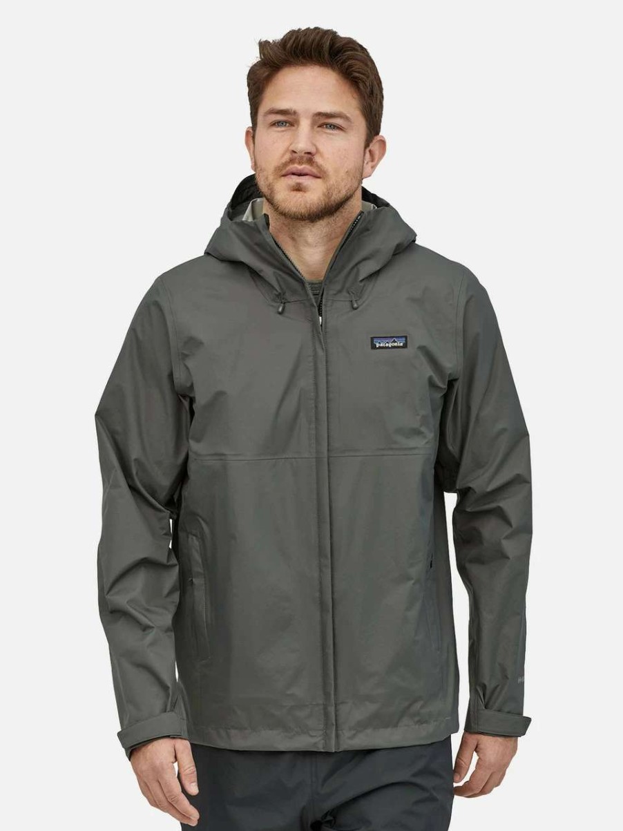 Jackets * | Patagonia Torrentshell 3L Jacket Mens In Forge Grey